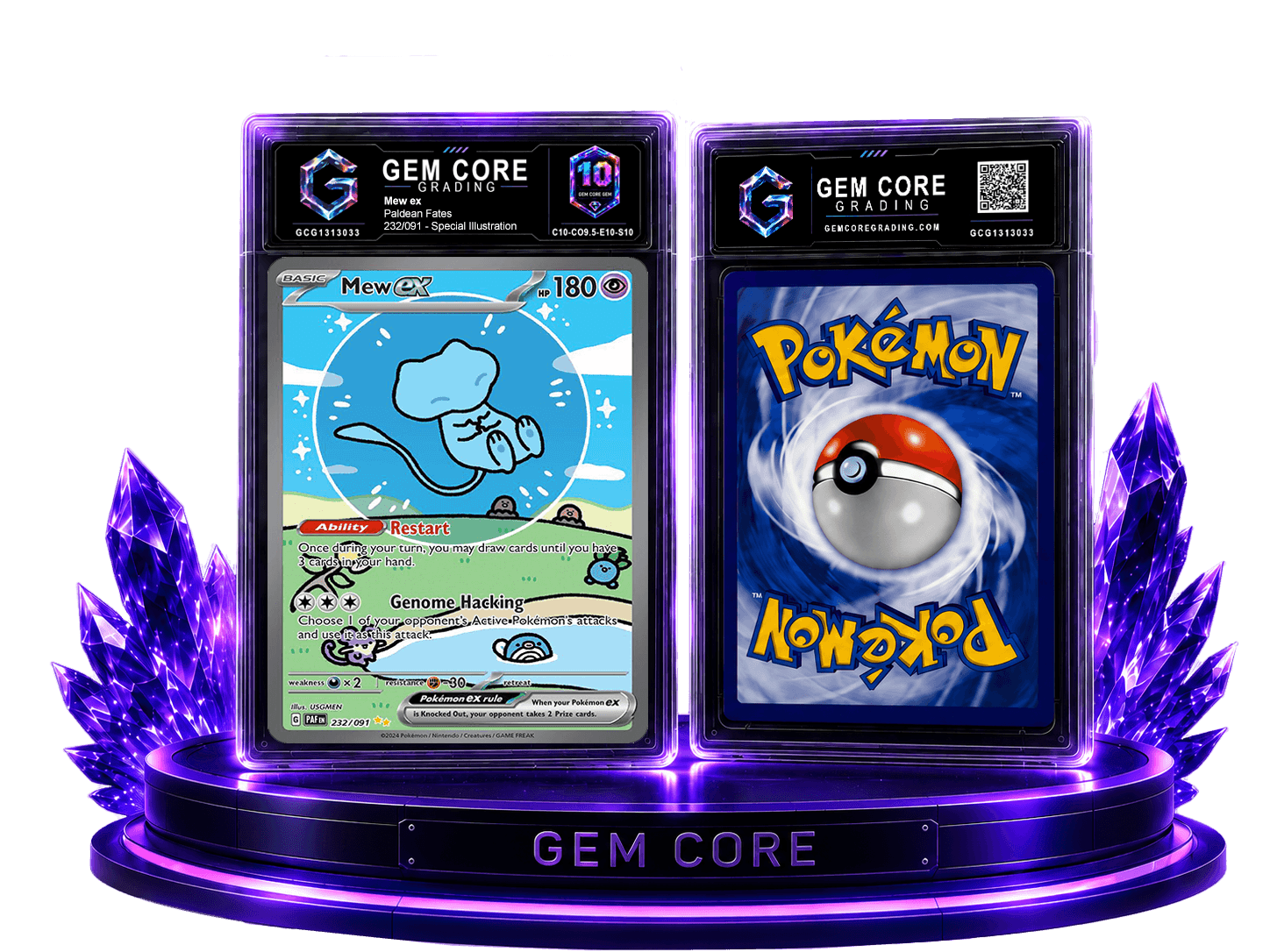 Gem Core FAQ Mew slab splash